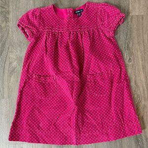 Fuchsia Polka Dot Dress